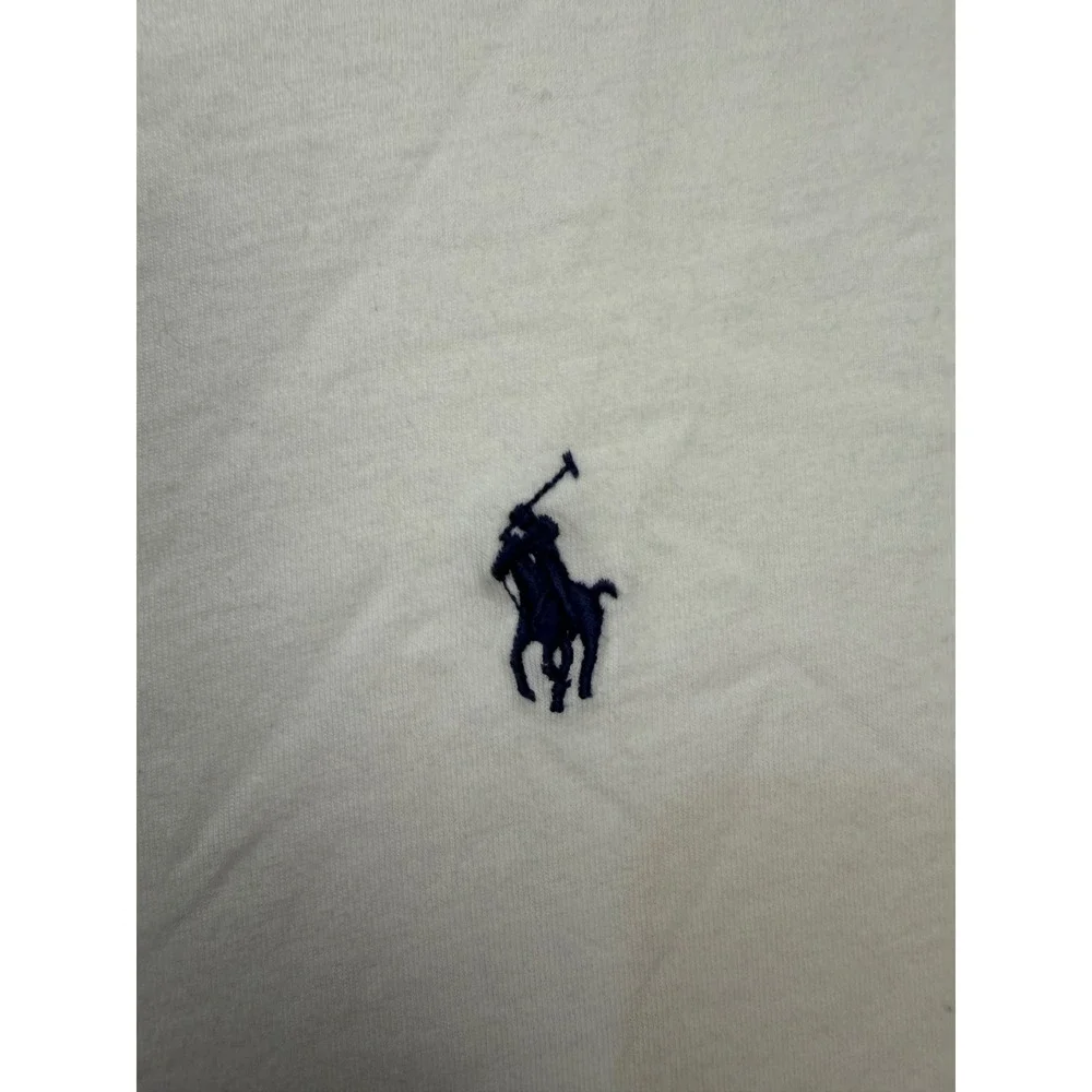 Polo Ralph Lauren T-Shirt Mens XXL White Pony Logo Short Sleeve Tee